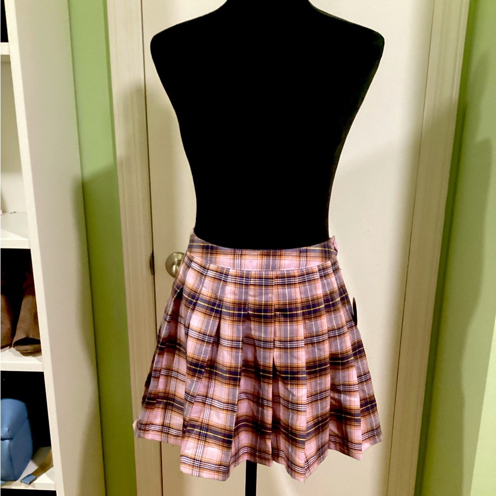 Plaid skirt